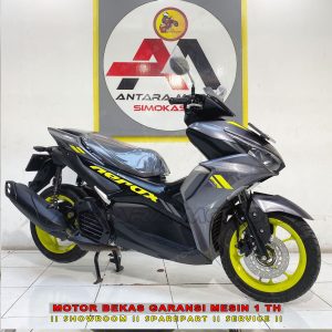 Yamaha New Aerox 155C 2022 Bergaransi