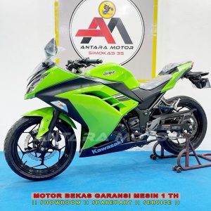 Kawasaki Ninja Fi 250 Tahun 2017 Hijau Bergaransi