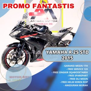 Yamaha R25 Tahun 2015 Bergaransi