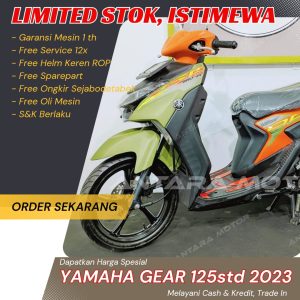 Yamaha Gear 125 std 2023 Cash Kredit